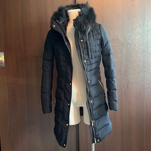 Winter coat from Zara Basic outerwear department